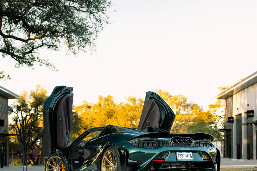 HRE P104SC forged wheel on Mclaren 765LT