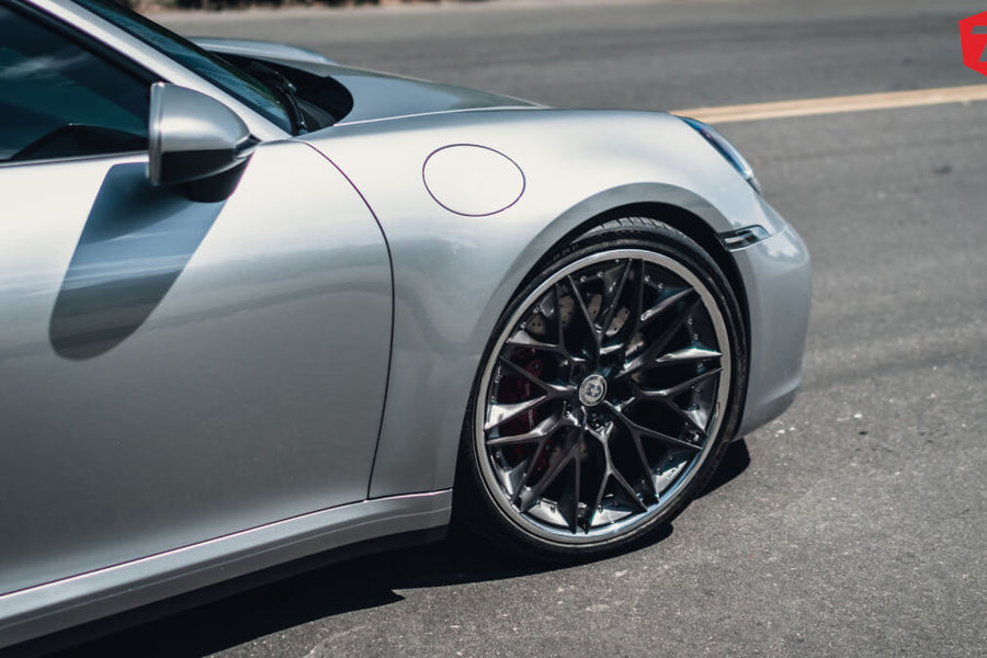 HRE S200 forged wheel on Porsche 992 Carrera