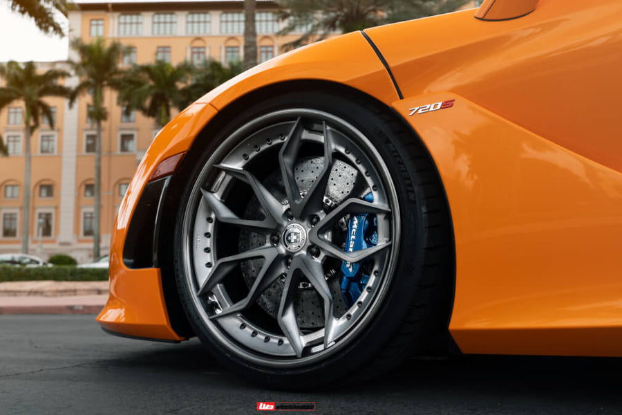 HRE S201 forged wheel on Mclaren 720S
