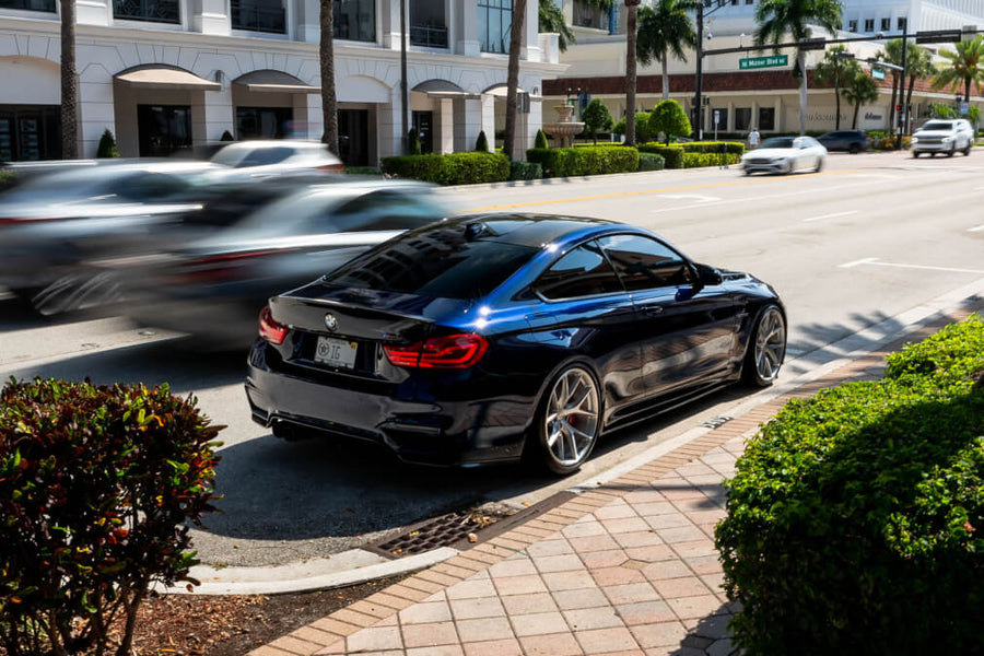 HRE P101 forged wheel on BMW F82 M4