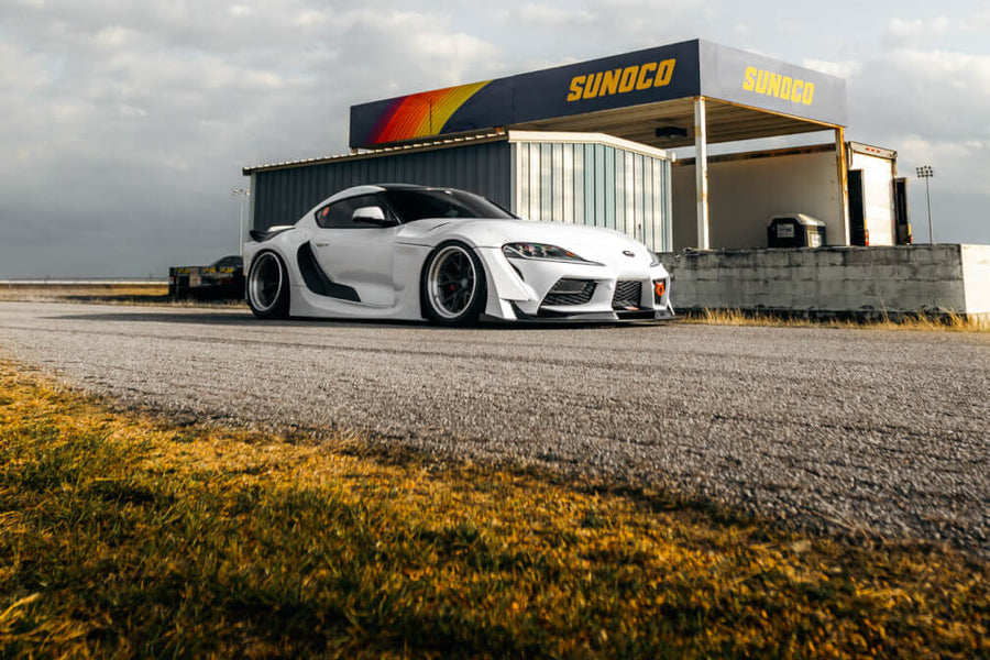 HRE S101 forged wheel on Toyota Supra GR
