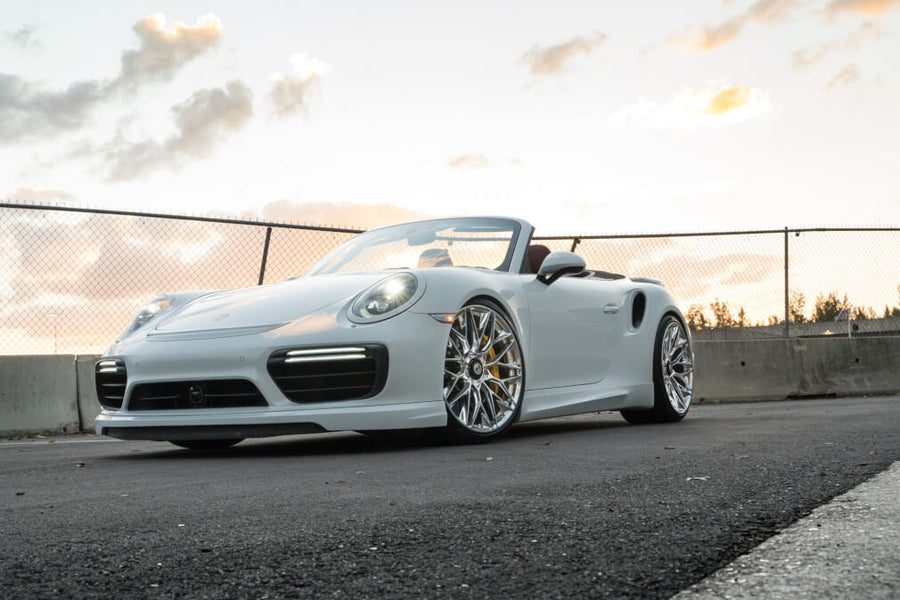 HRE P200 forged wheel on Porsche 9912 Turbo Cabriolet