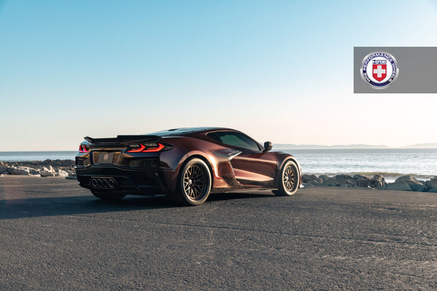 HRE 520 CRBN forged wheel on Chevrolet C8 Corvette Z06