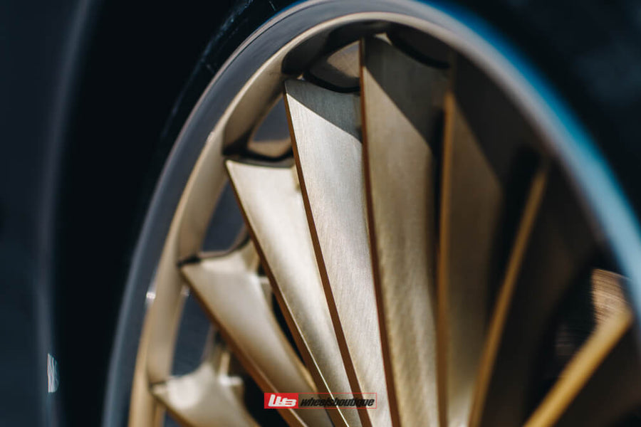 HRE S209H forged wheel on Rolls Royce Phantom Drophead