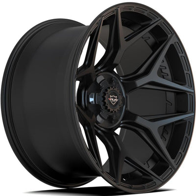 4Play 4P06 Matte Black Wheel