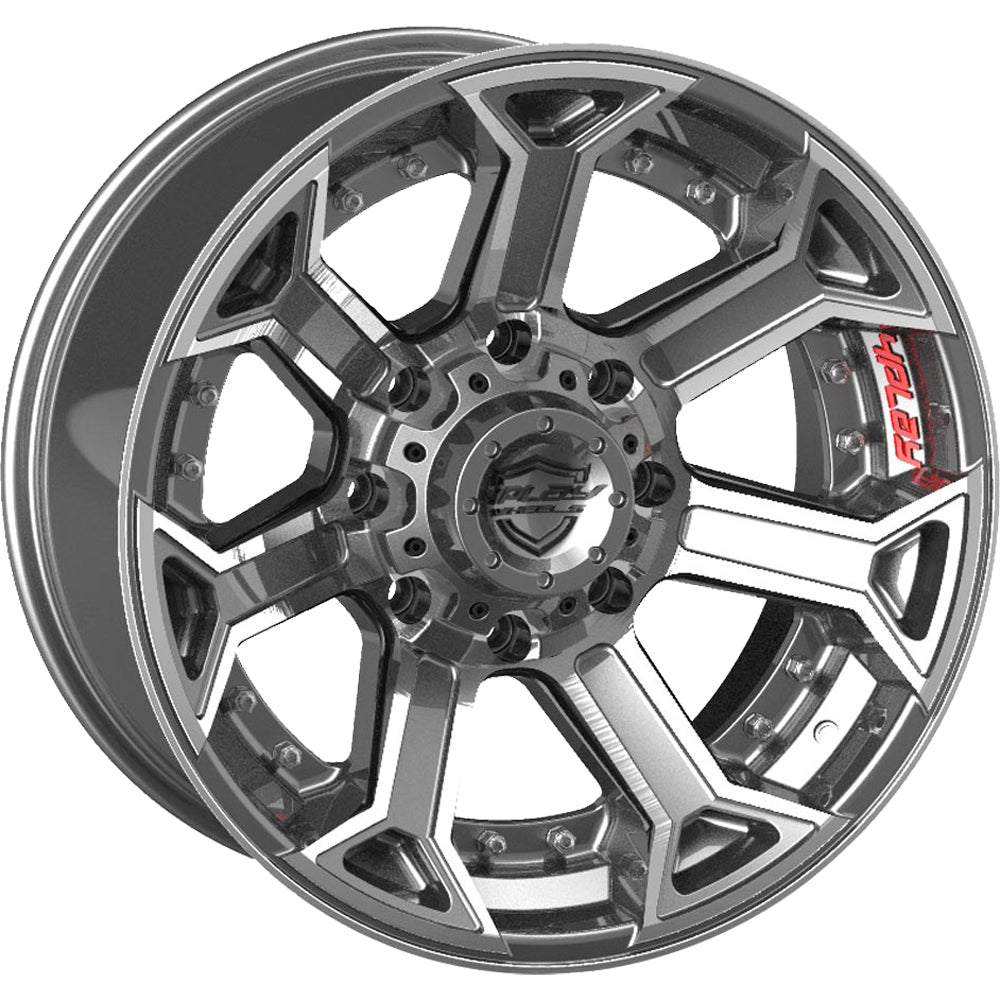 4Play 4P70 Gunmetal Brushed Wheel