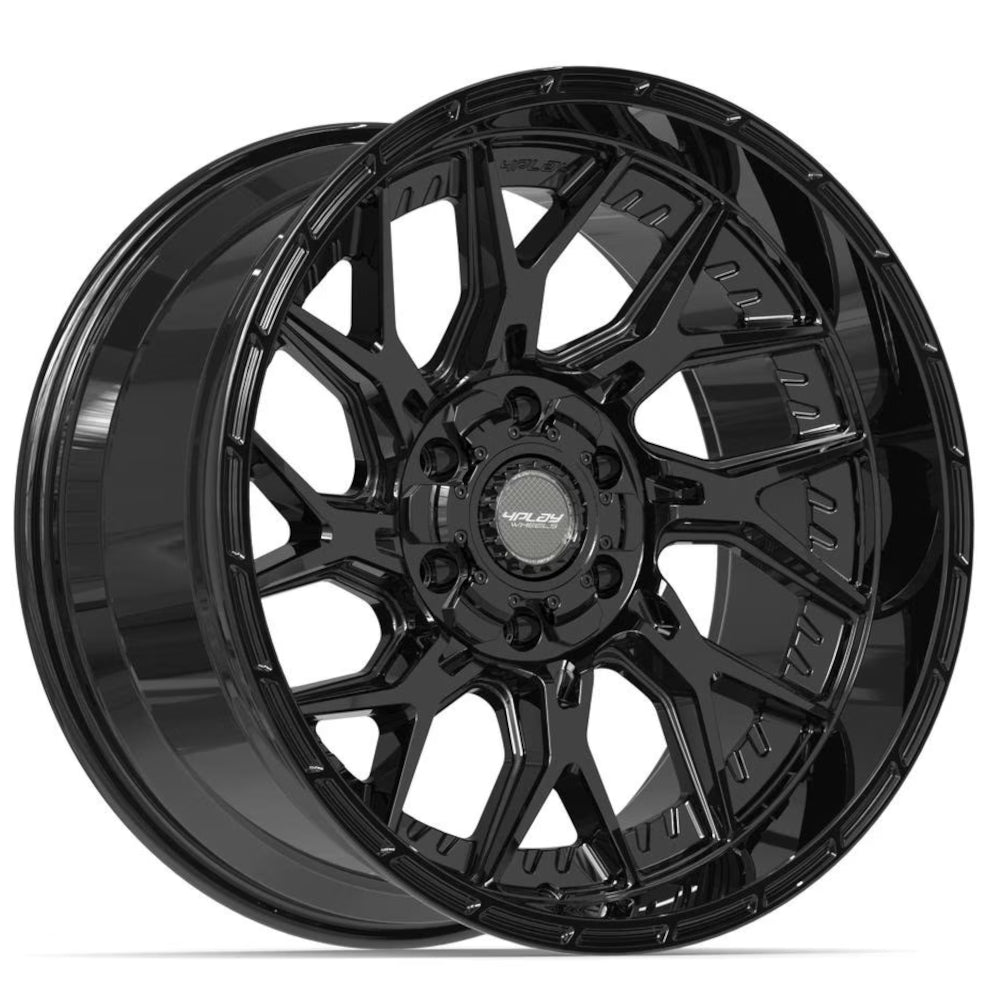 4Play 4PL28 Gloss Black Wheel