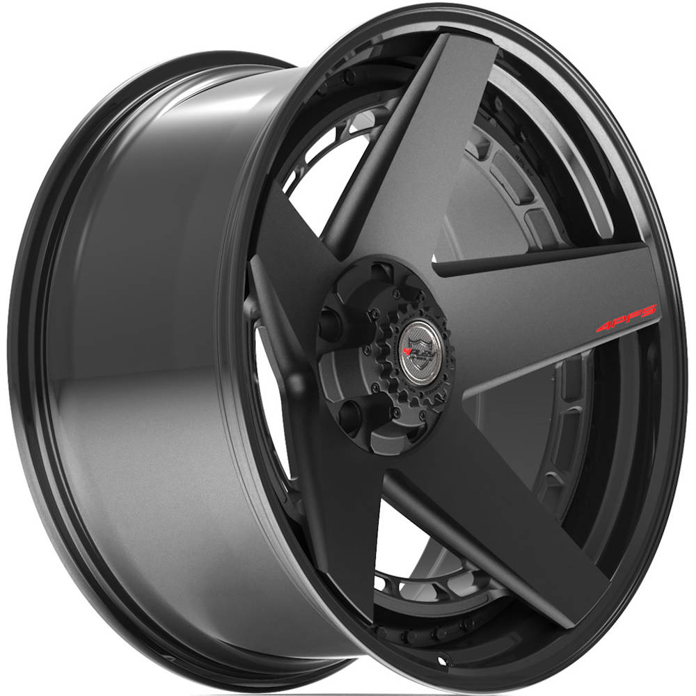 4Play Forged 4PF5 Black Wheel