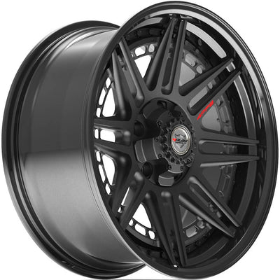 4Play Forged 4PF8 Black Wheel