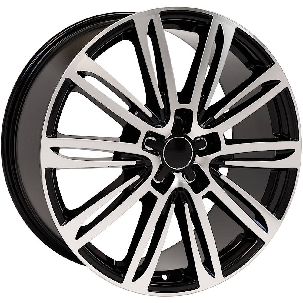 4Play OE Wheels AU21 Black Machined Wheel