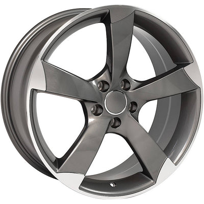 4Play OE Wheels AU29 Gunmetal Machined Wheel