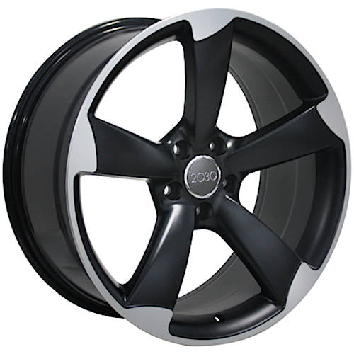 4Play OE Wheels AU29 Black Machined Wheel