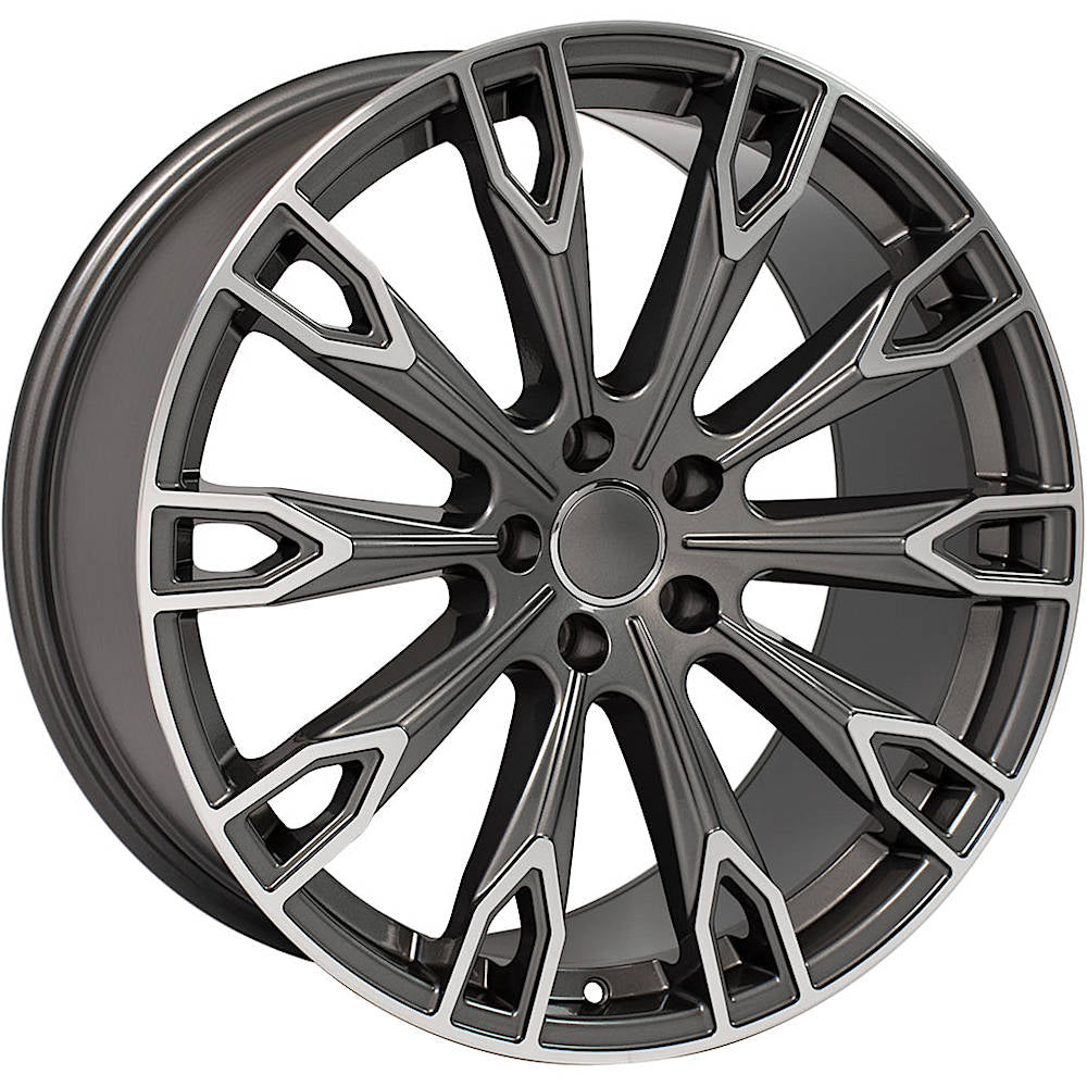 4Play OE Wheels AU32 Gunmetal Machined Wheel