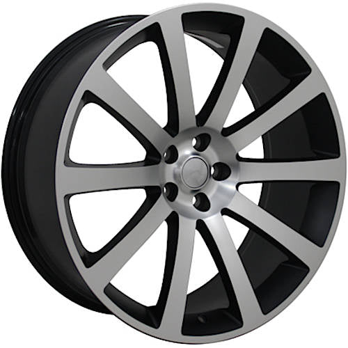4Play OE Wheels CL02 Black Machined Wheel