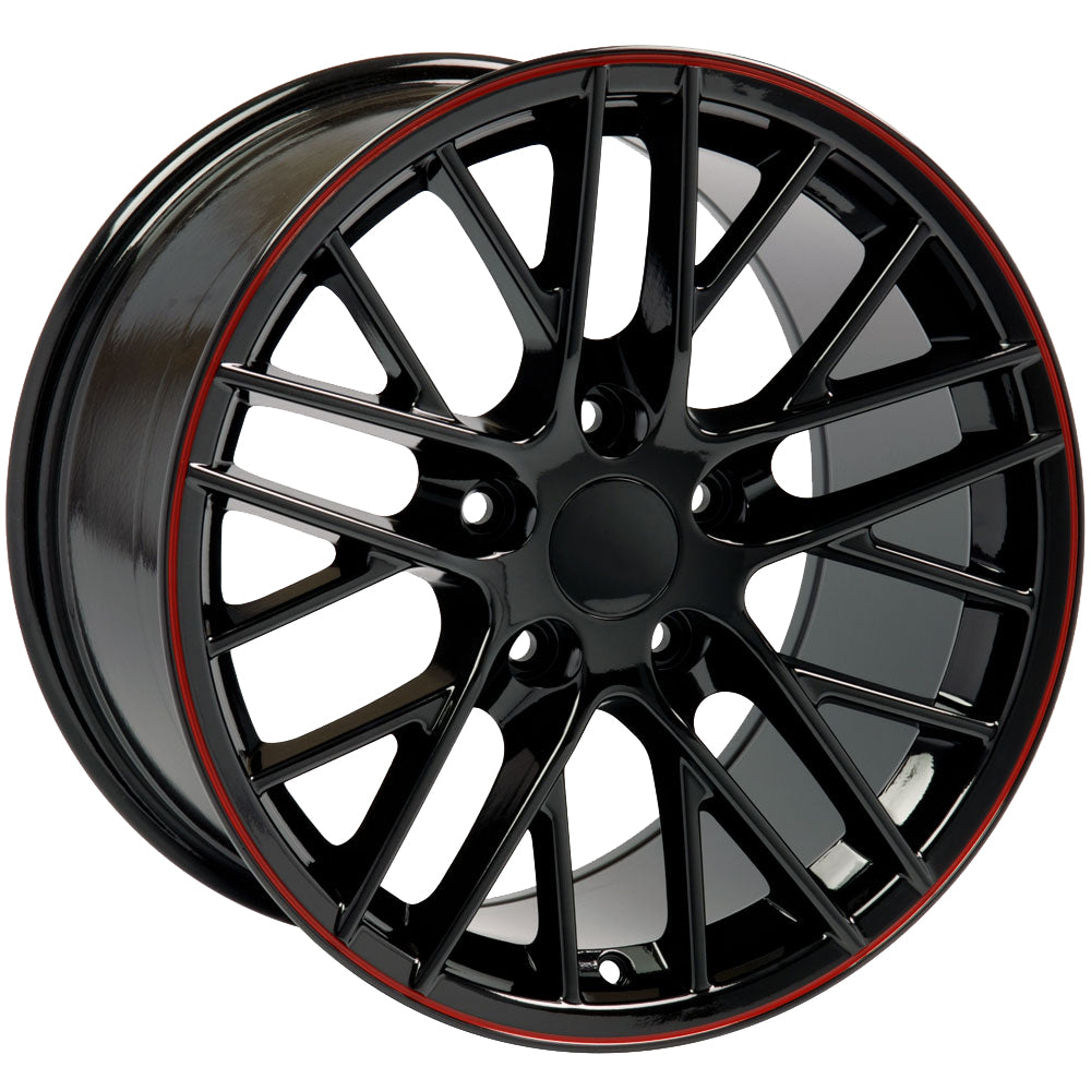 4Play OE Wheels CV08B Black Wheel
