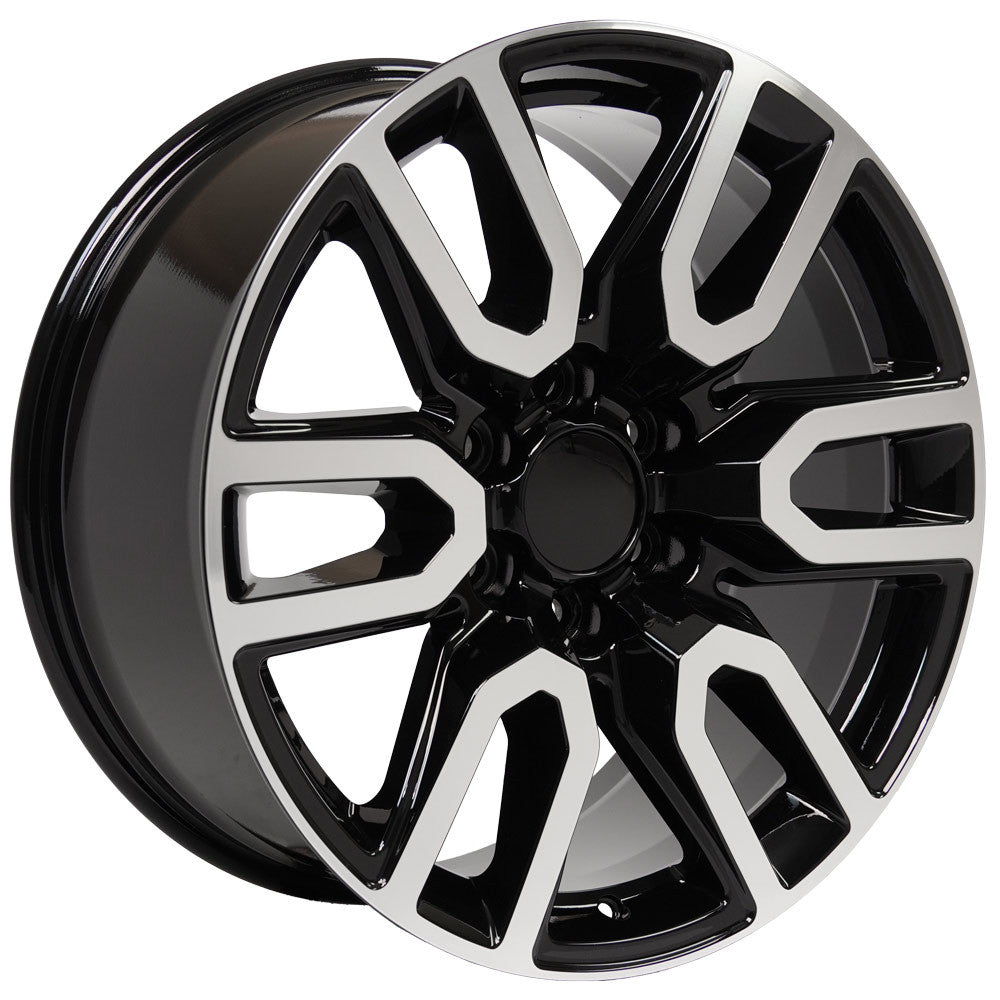 4Play OE Wheels CV36 Black Machined Wheel
