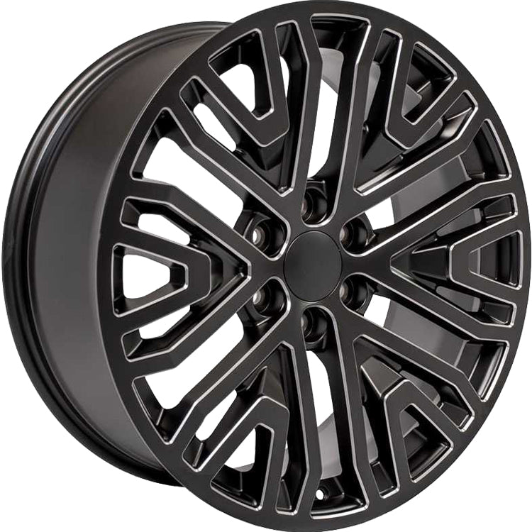 4Play OE Wheels CV37 Black Milled Wheel