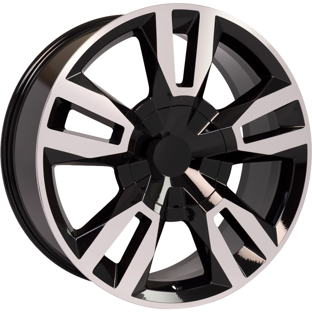 4Play OE Wheels CV40 Black Machined Wheel
