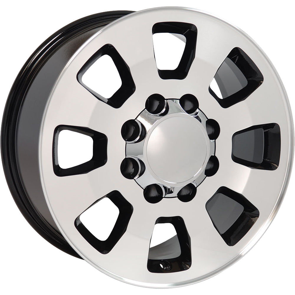 4Play OE Wheels CV75B Black Machined Wheel