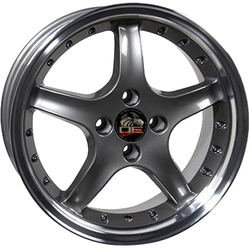4Play OE Wheels FR04A Anthracite Machined Wheel