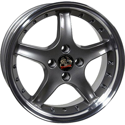 4Play OE Wheels FR04A Anthracite Machined Wheel