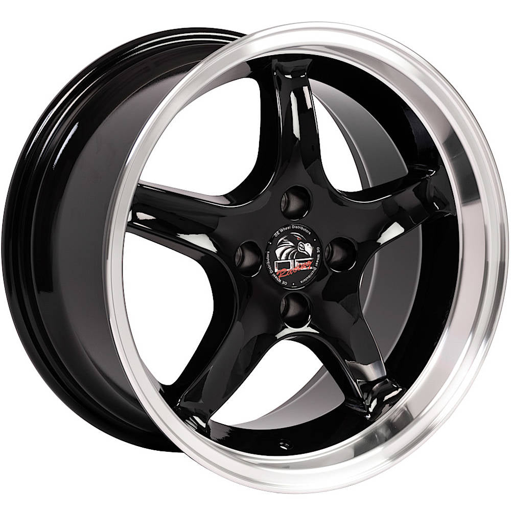 4Play OE Wheels FR04A Black Machined Wheel