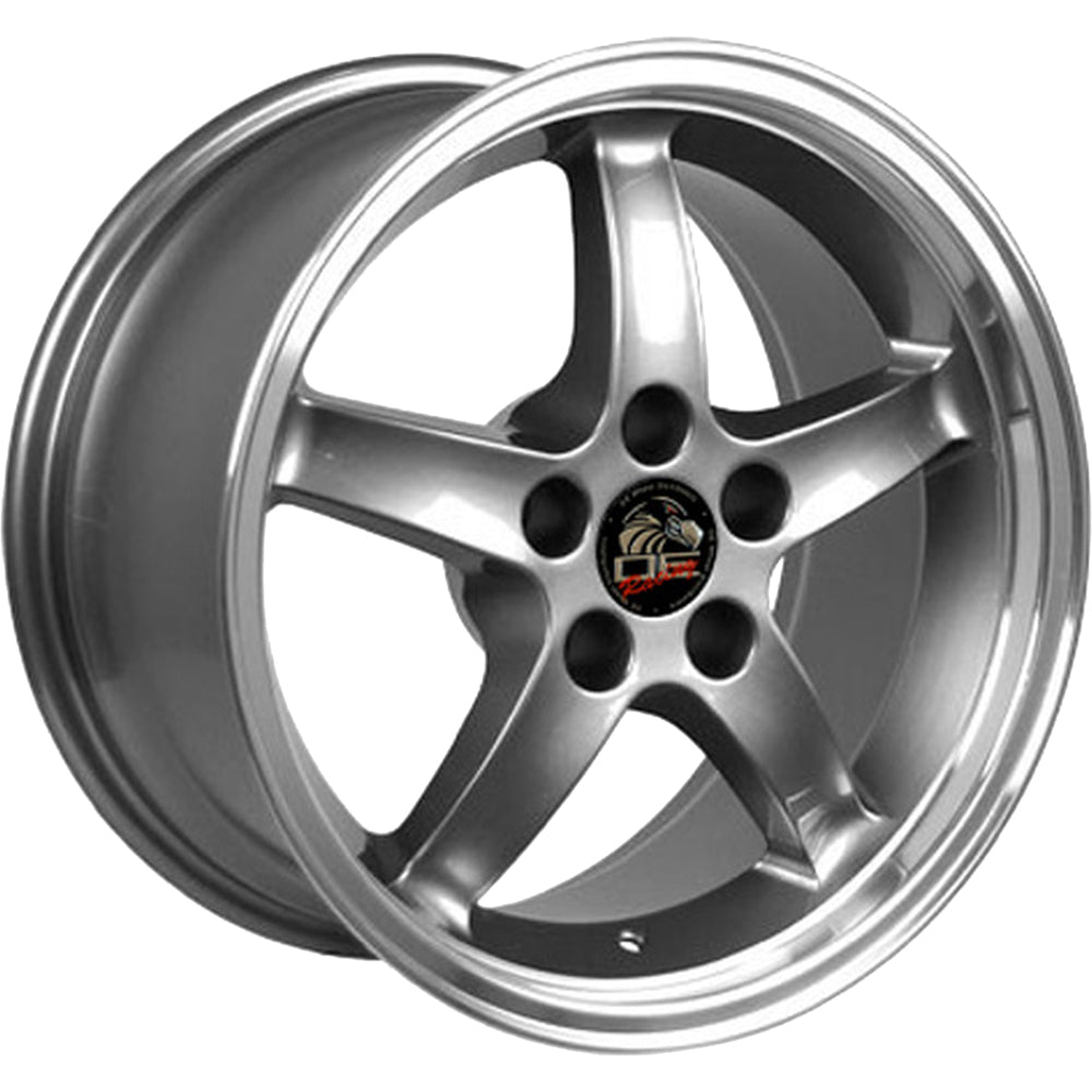 4Play OE Wheels FR04B Gunmetal Machined Wheel