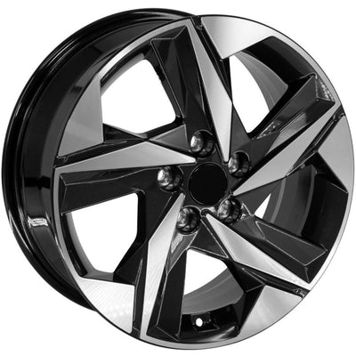 4Play OE Wheels HY12 Black Machined Wheel