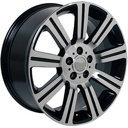 4Play OE Wheels LR01 Black Machined Wheel