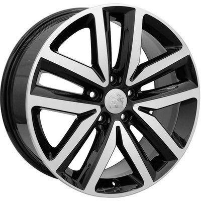 4Play OE Wheels VW27 Black Machined Wheel
