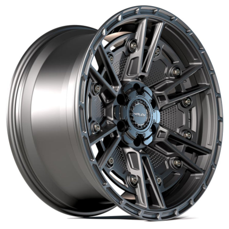 4Play Sport 4PS01 Matte Black Wheel