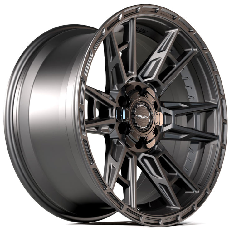 4Play Sport 4PS20 Matte Black Wheel