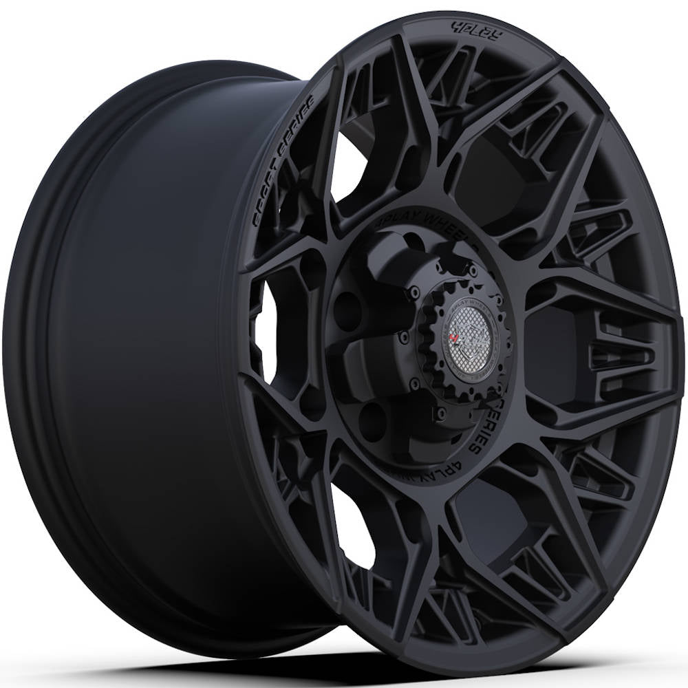 4Play Sport 4PS60 Satin Black Wheel