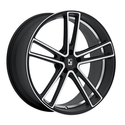 Koko Kuture MASSA-5 Black/Machined wheel