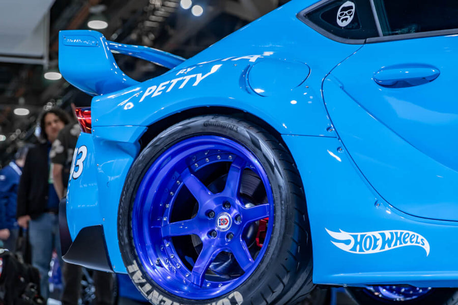 HRE C106 forged wheel on Richard Petty X Rutledge Wood Toyota Supra