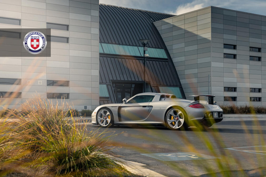 HRE 522M forged wheel on Porsche Carrera GT Silver