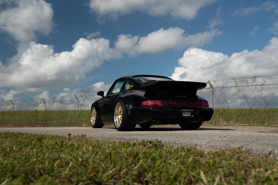 HRE 540 forged wheel on Porsche 964 Turbo