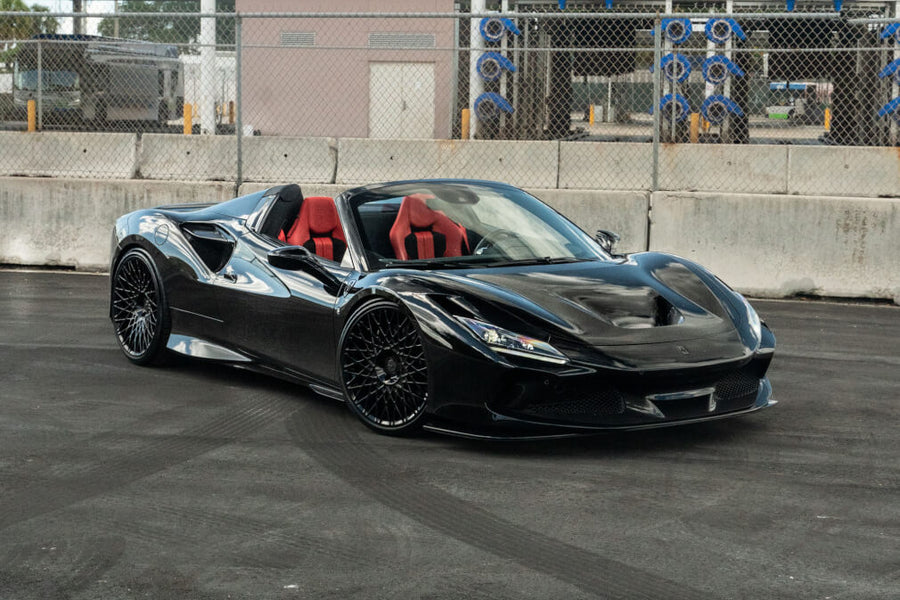 HRE 501M forged wheel on Ferrari F8 Spider