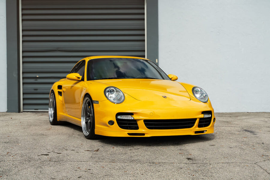 HRE 527 forged wheel on Porsche 997 Turbo