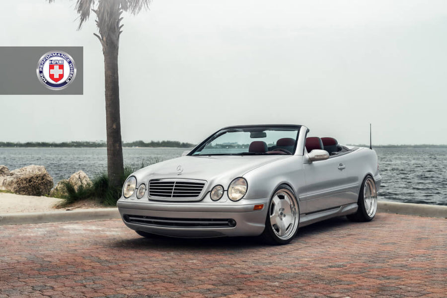 HRE 544 forged wheel on Mercedes Benz CLK 430