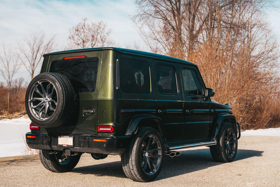 HRE P201 forged wheel on Mercedes Benz G63 AMG