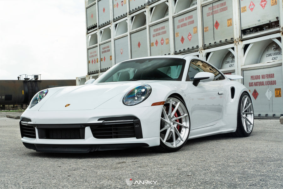 ANRKY AN23 forged wheel on Porsche 992TT