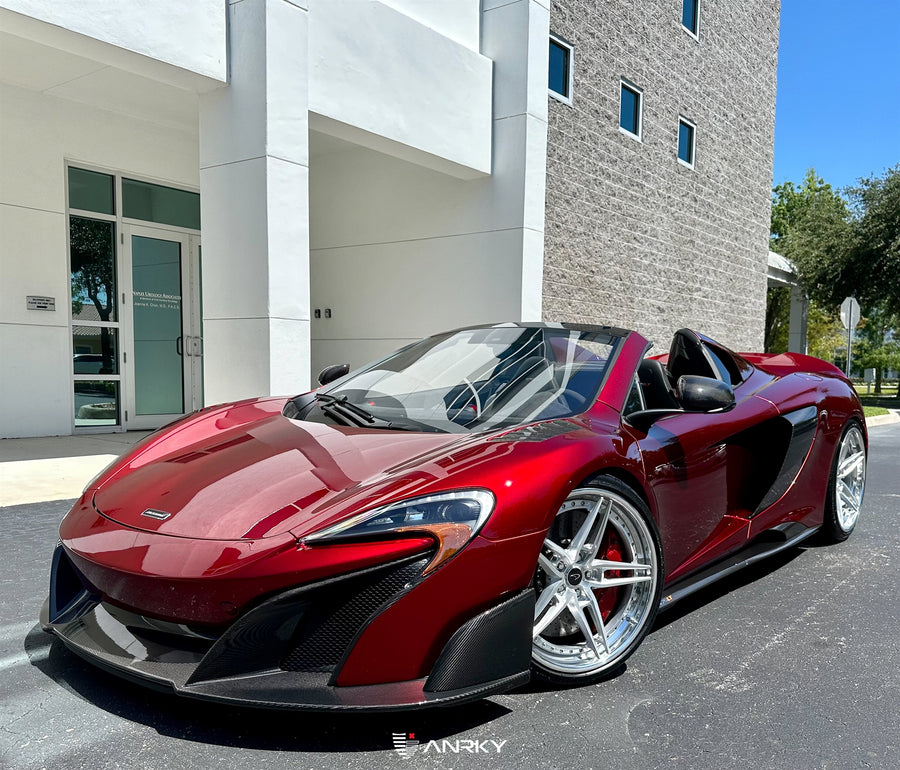ANRKY AN37 forged wheel on McLaren 675LT Spyder