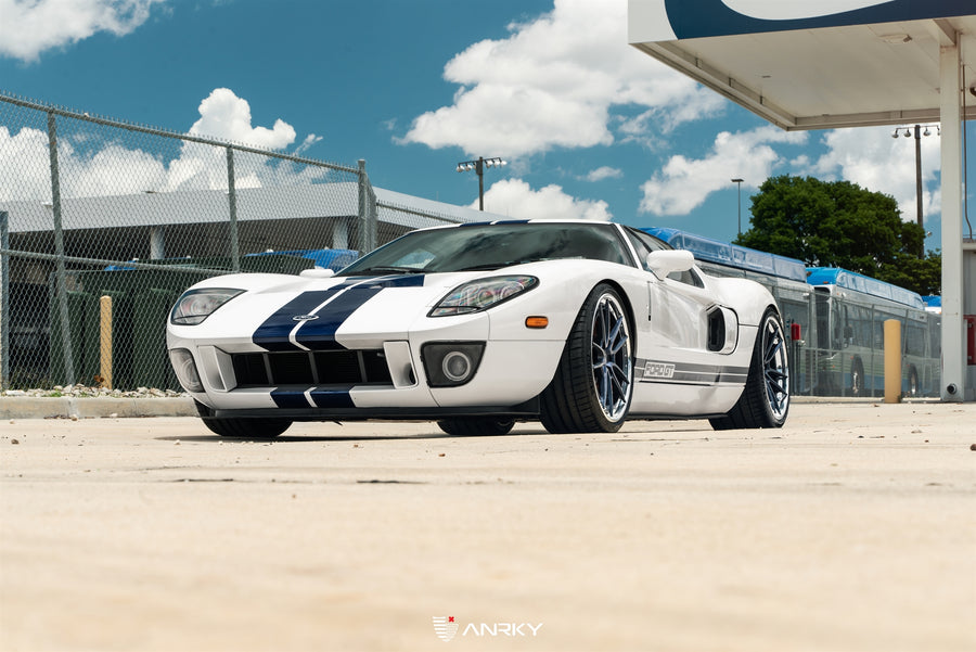 ANRKY AN34 forged wheel on MKII Ford GT