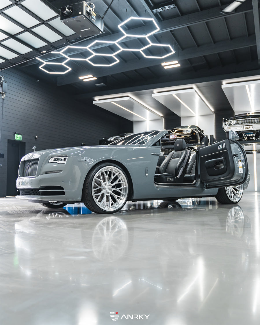 ANRKY AN30 forged wheel on Rolls Royce Dawn