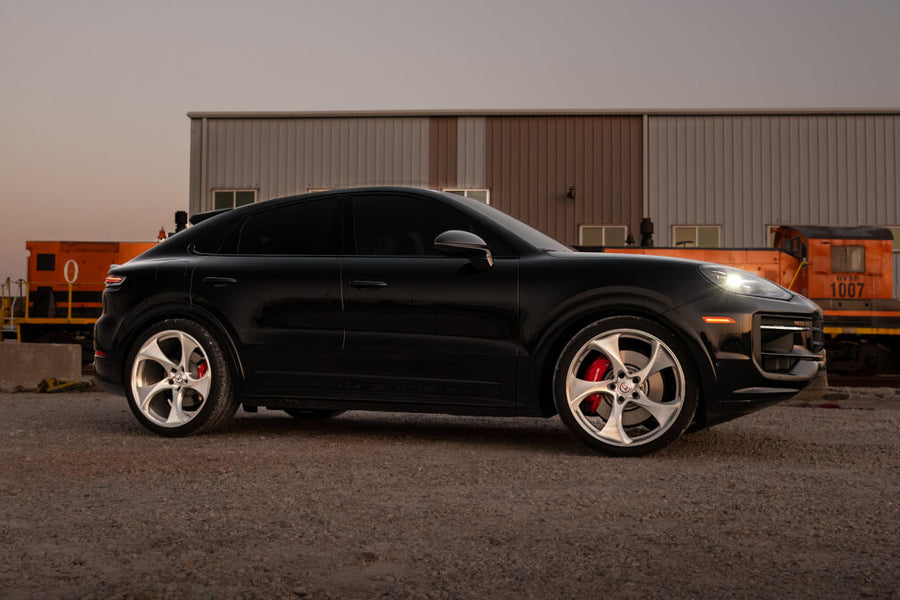 HRE 522M forged wheel on Porsche Cayenne Coupe GTS