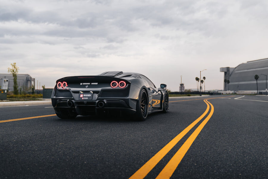 HRE S200 forged wheel on Novitec Ferrari F8 Tributo