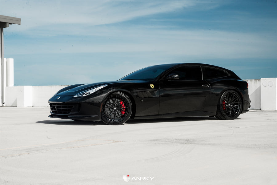 ANRKY S1-X1 forged wheel on Ferrari Lusso