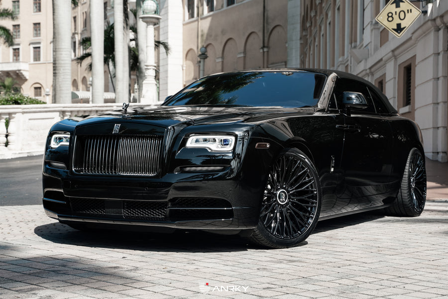 ANRKY RF-140 forged wheel on Rolls Royce Dawn- RF|Series Monoblock RF-140