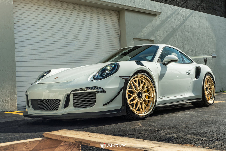 ANRKY RS1 forged wheel on Porsche 991 GT3RS